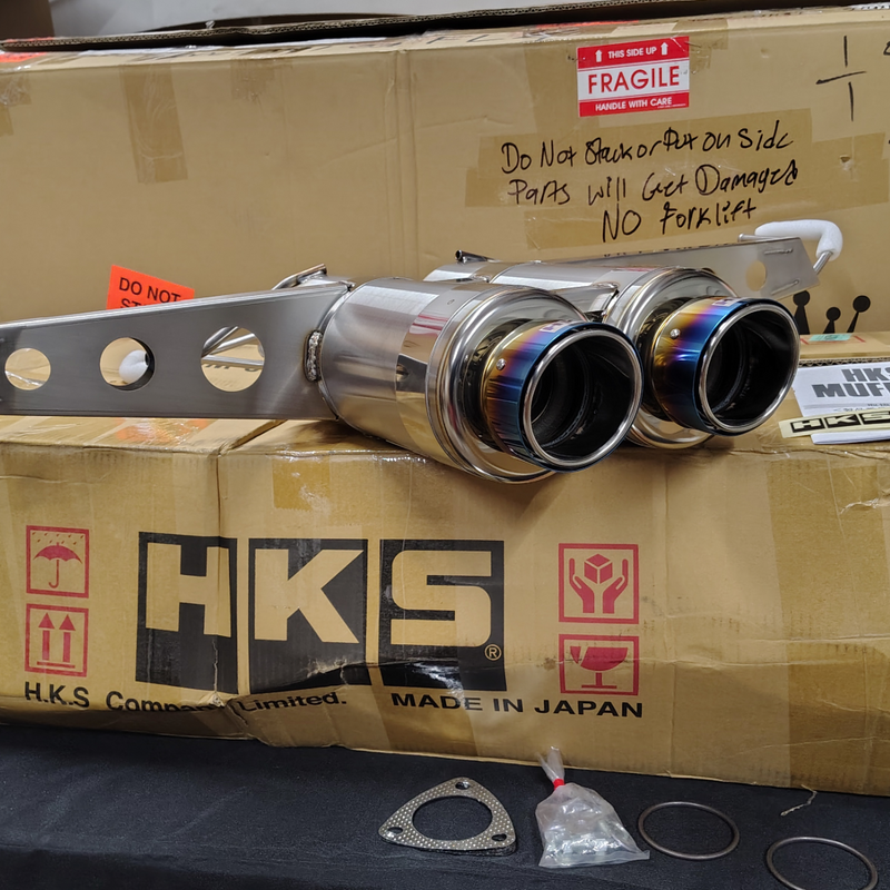 HKS Hi-Power SPEC-L2 Cat-Back Exhaust 2017–2021 Honda Civic Type R FK8 – Open Box