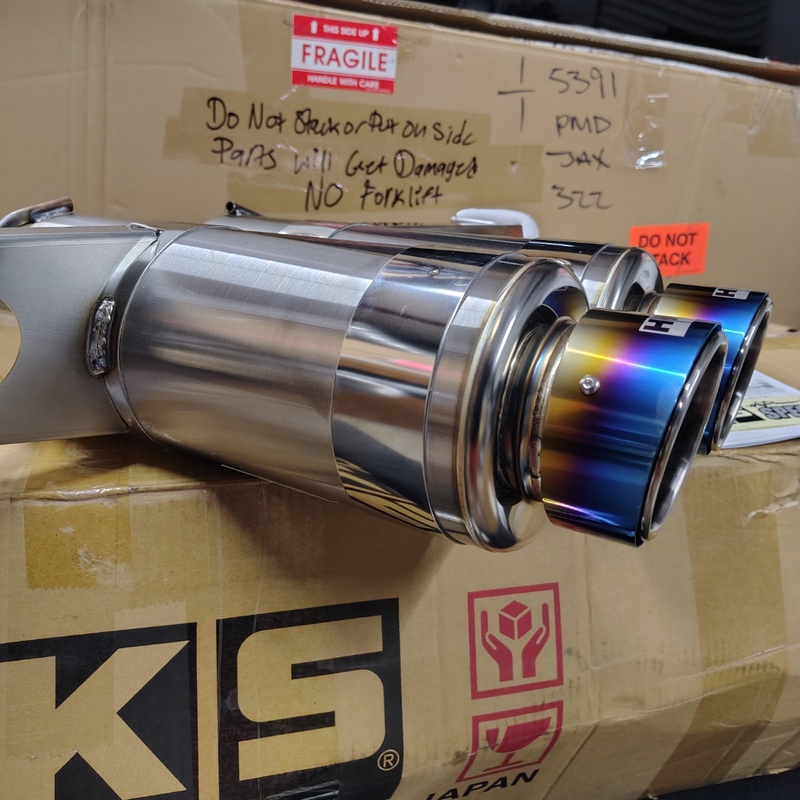 HKS Hi-Power SPEC-L2 Cat-Back Exhaust 2017–2021 Honda Civic Type R FK8 – Open Box