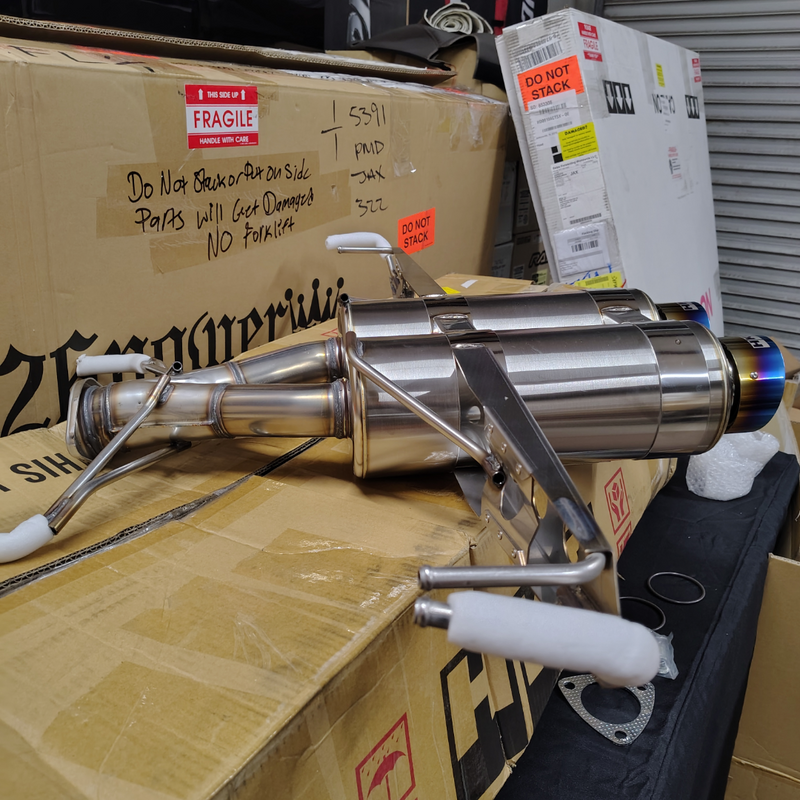 HKS Hi-Power SPEC-L2 Cat-Back Exhaust 2017–2021 Honda Civic Type R FK8 – Open Box