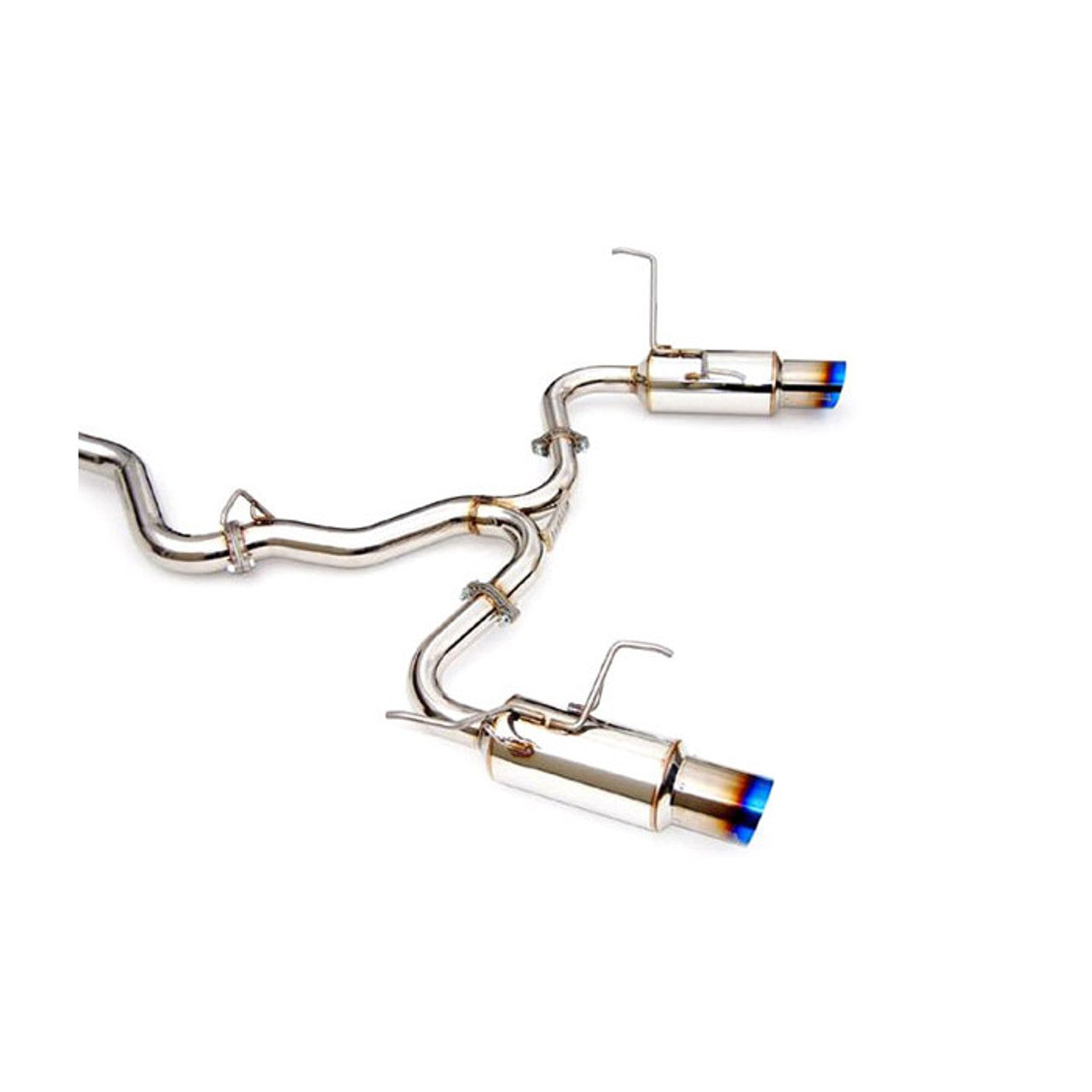 Invidia 15+ Subaru WRX/STI 4dr N1 Twin Outlet Single Layer Tip Titanium Cat-Back Exhaust