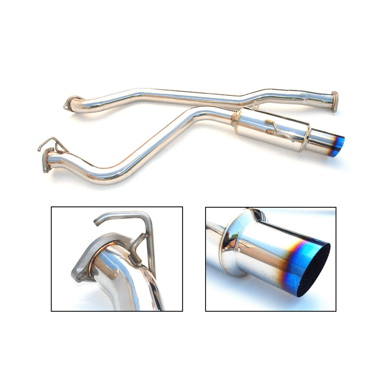 Invidia 15+ Subaru WRX/STI Single Racing Titanium Tip Cat-back Exhaust