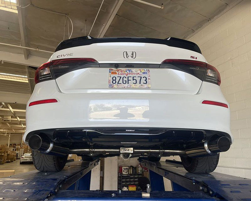 Invidia 2022+ Honda Civic Si (1.5T) 70mm N1 Cat Back Exhaust - SS Tips