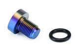 HPS Titanium Coolant Bleed Screw - Blue (HW22-1001)