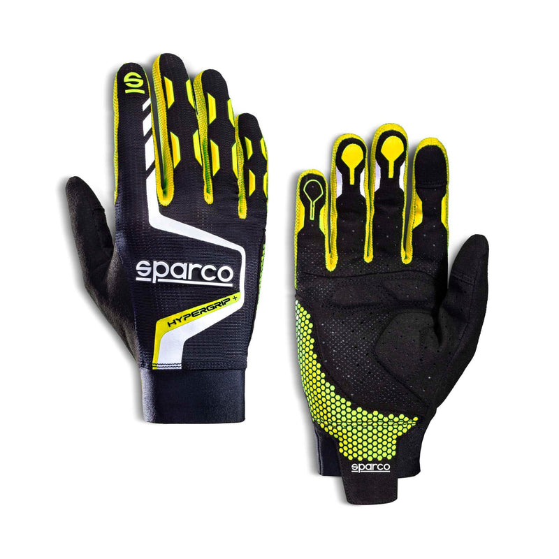 Sparco Glove Hypergrip+ 10 Black/Yel