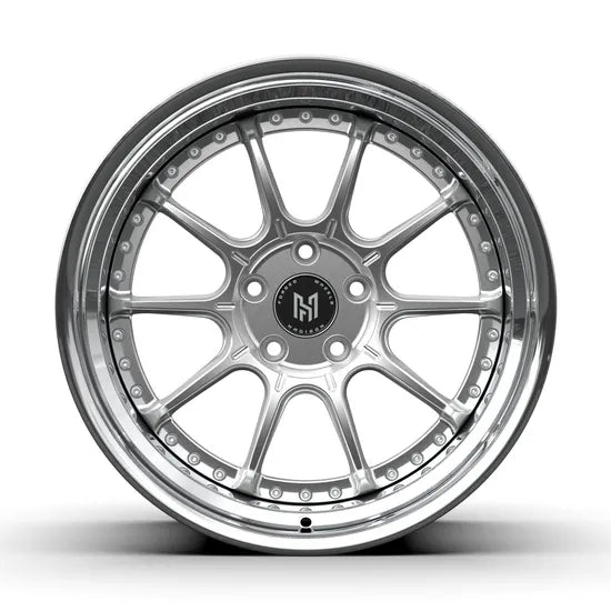 SSR PROFESSOR SP5 19X9.5 +18 NR 5/114.3 High Bright Silver Wheel *SPECIAL ORDER-NO CANCELLATION*