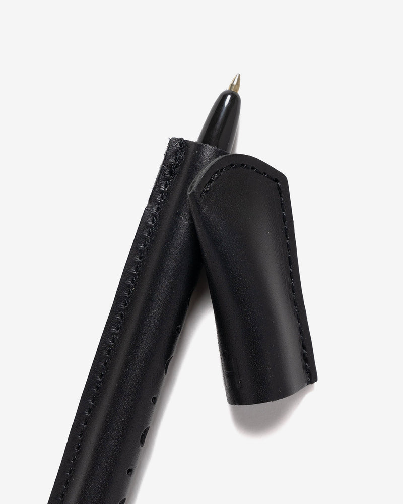 Akrapovic Leather Pencil Case - Black