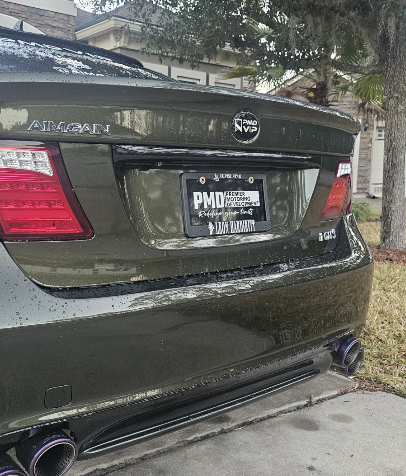 PMD: Premier Motoring Development Vanity License Plate