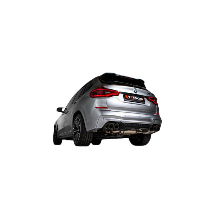 Remus 24+ BMW M135i xDrive Sport Exhaust Centered for L/R System