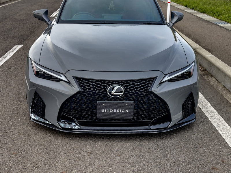 SIX DESIGN 3P AERO SET (FORGED CARBON) FOR LEXUS IS350/300h/300 F-SPORT 2021+