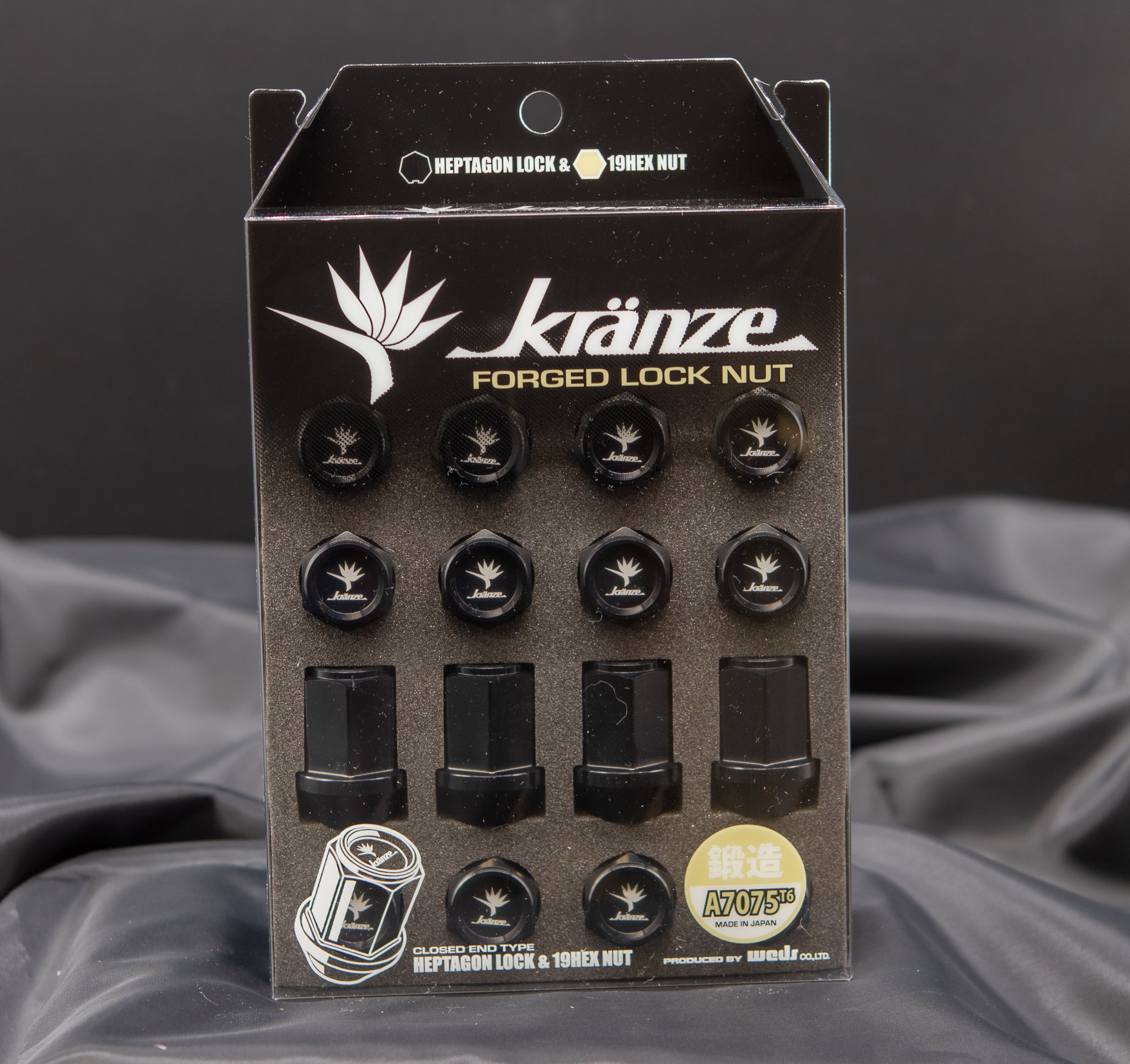 Weds Kranze Forged Locking Lug Nuts M12 X (1.25/1.5)