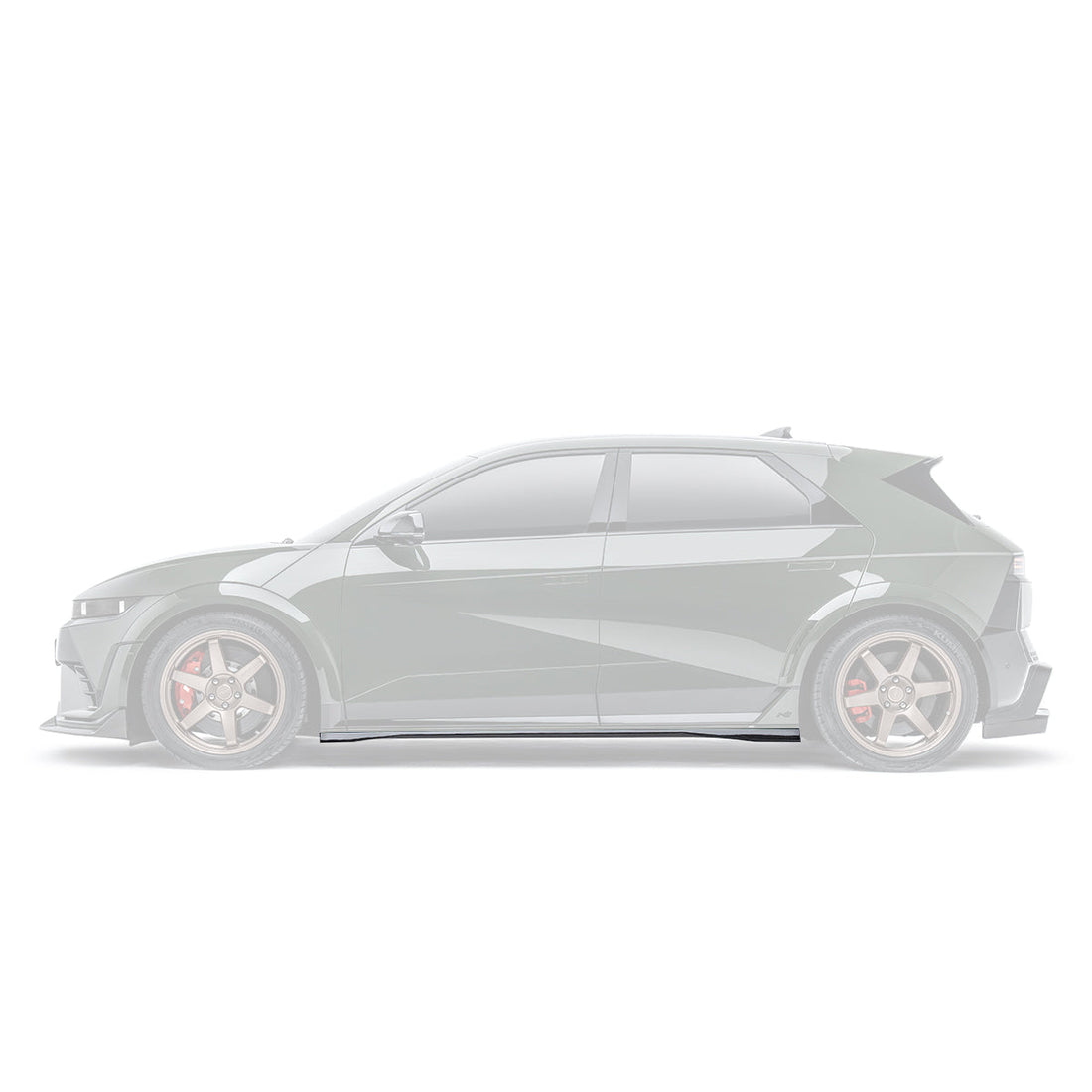 Hyundai Ioniq 5 N Carbon Fiber Side Skirts