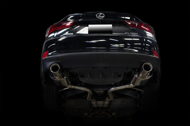 ISR Performance MBSE Dual Axle Back Exhaust - 13-20 Lexus IS 250/300/350 RWD