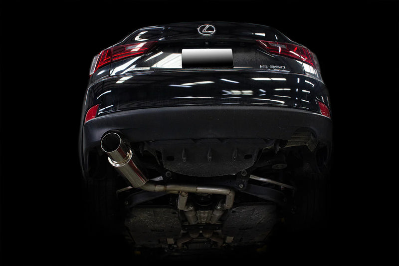ISR Performance GT Single Axle Back Exhaust - 13-20 Lexus IS 250/300/350 RWD