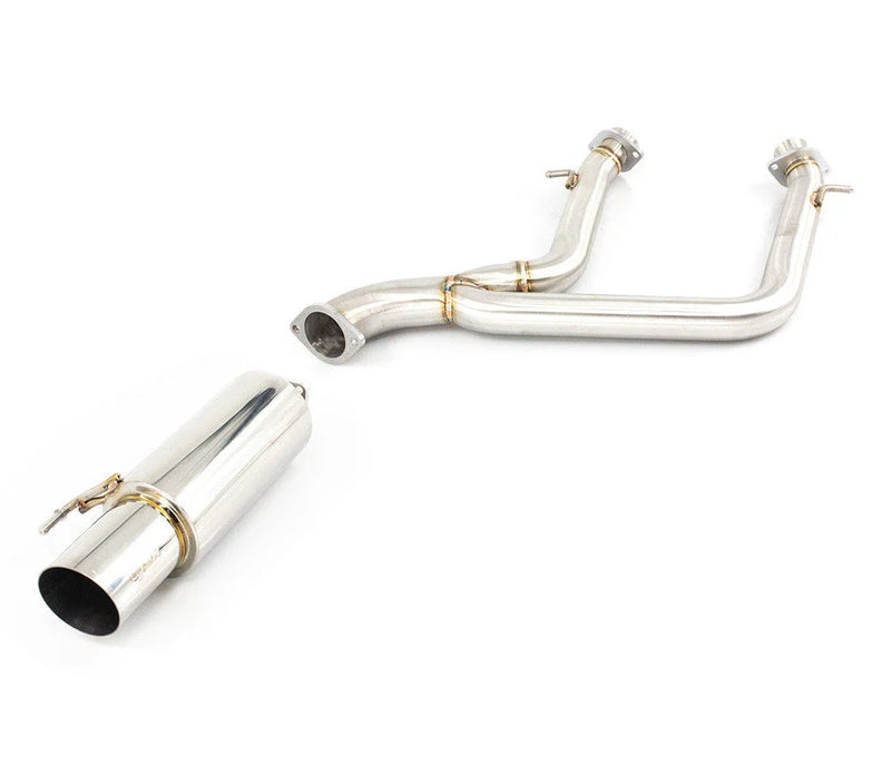 ISR Performance GT Single Axle Back Exhaust - 13-20 Lexus IS 250/300/350 RWD