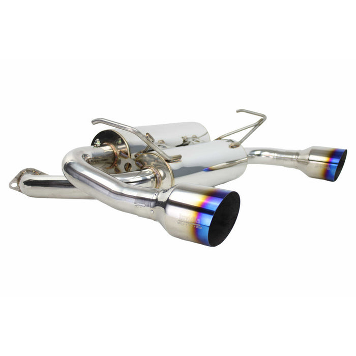 Invidia 03-08 Infiniti G35 Coupe Gemini Single Layer Titanium Tip Cat-back Exhaust