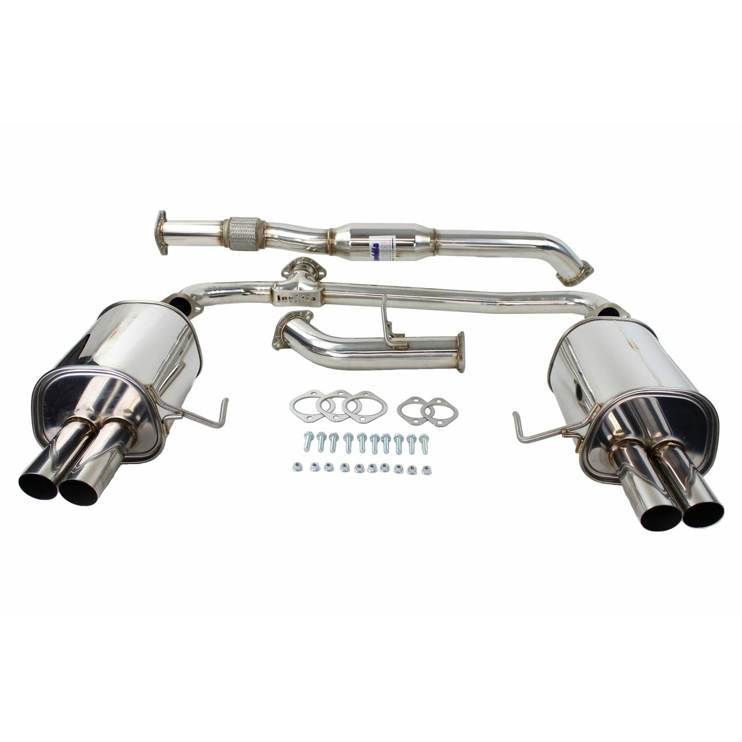 Invidia 05+ Subaru Legacy GT Stainless Steel Quad Tip Cat-back Exhaust