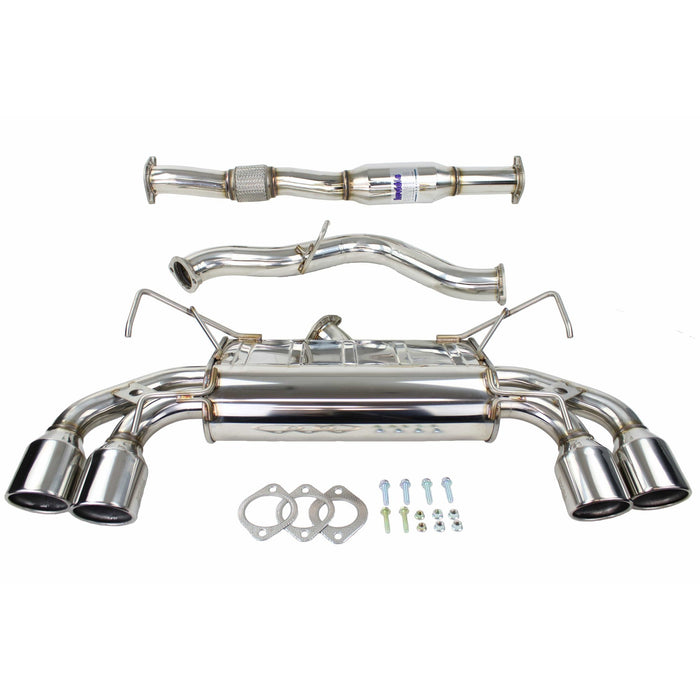 Invidia 08+ WRX Hatch RACING Stainless Steel Tip Cat-back Exhaust