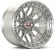 Vossen LCX-02 22x12 - 8x170 - ET44 - Ultra Deep - 125.1 - Satin Black Wheel