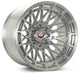 Vossen LCX-02 24x14 - 6x139.7 - ET15 - Deep - 78.1 - Satin Black Wheel