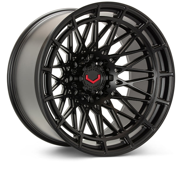 Vossen LCX-03 24x10 - 8x170 - ET+15 - Deep - 125.1 - Satin Black Wheel