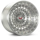 Vossen LCX-03 22x10 - 8x170 - ET18 - Super Deep - 125.1 - Brushed Gloss Clear Wheel