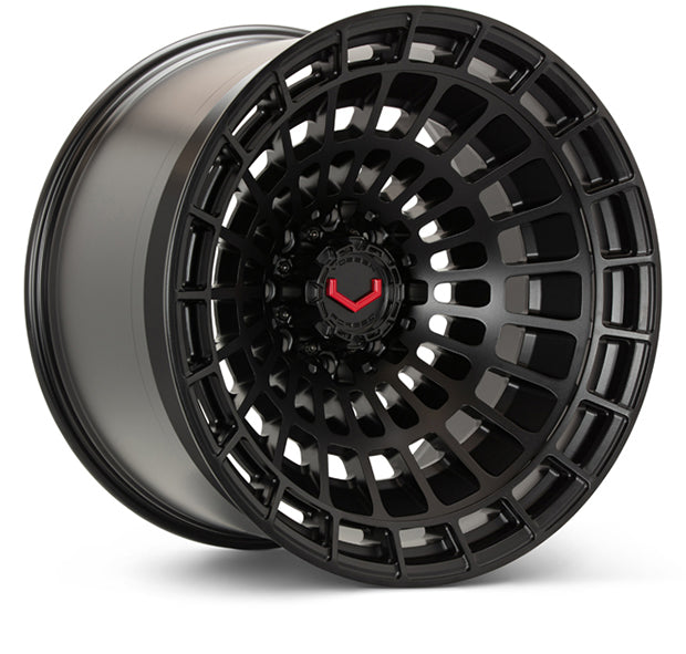 Vossen LCX-01 24x12 - 6x139.7 - ET44 - Ultra Deep - 78.1 - Satin Black Wheel