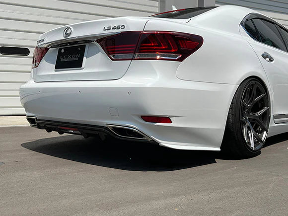 LEXON Lexus LS460 13-17 Rear-Side Splitter (FRP/Carbon)
