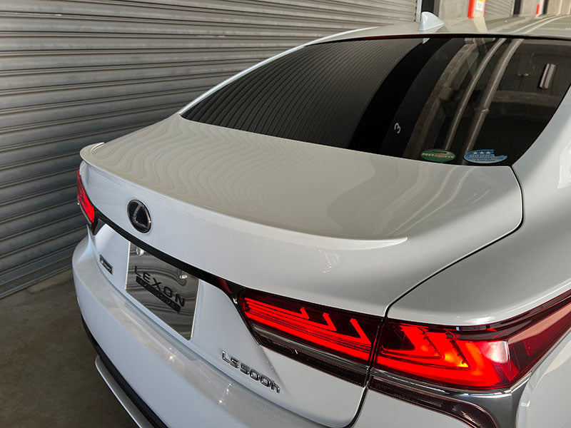 LEXON - Trunk Lid Spoiler (FRP) - Lexus LS500 / 500h (2018+)