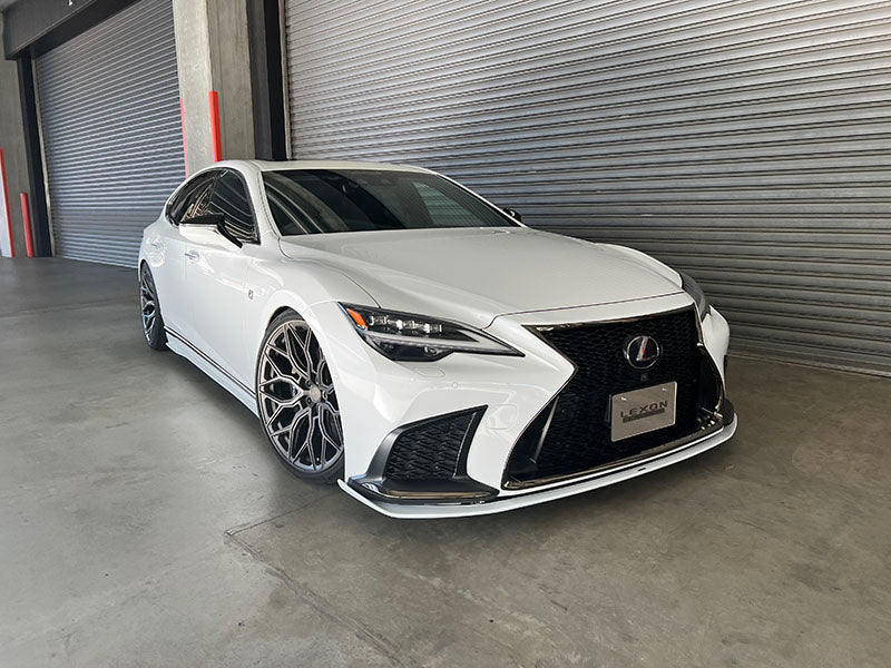 LEXON - Front Lip - Lexus LS460 / 460L (Type SZ/ Sport Package- OEM Front Bumper) (2010-2012)