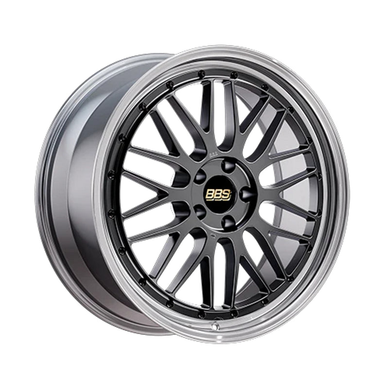 BBS LM-R 19x10.5 5x114.3 ET15 82mm PFS Ring/Clip Required - Diamond Black Wheel