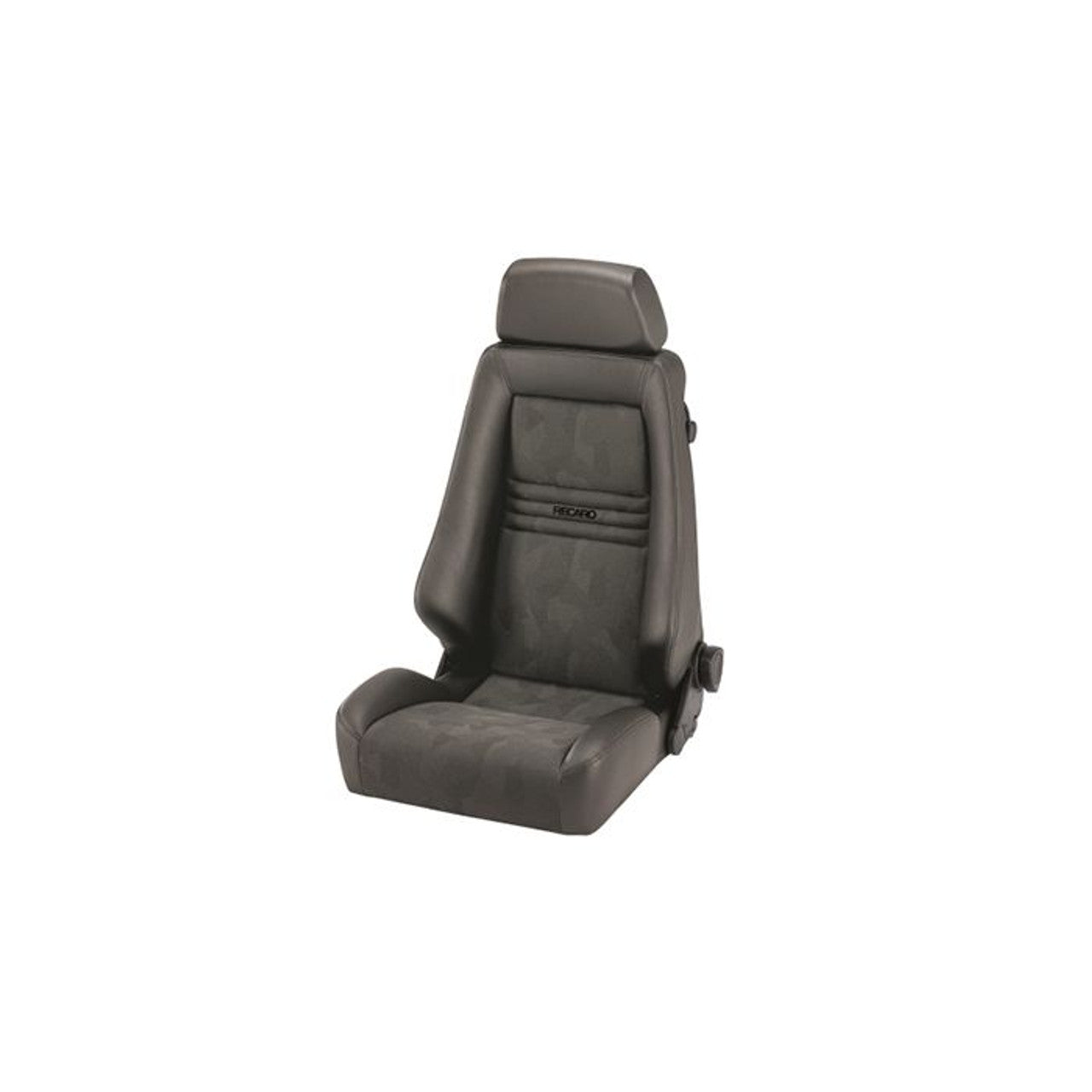 Recaro Expert M Seat - Medium Grey Leather/Medium Grey Leather