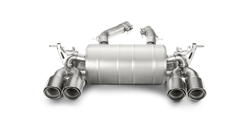 Akrapovic 14-17 BMW M3 (F80) Slip-On Line (Titanium) w/ Titanium Tips