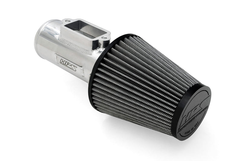 HPS MAF Sensor Housing - Lexus/Toyota 2JZ 1MZ 1UZ Engine - Polished (MAFT-1604)