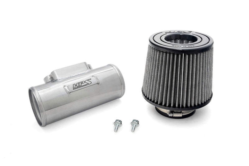 HPS MAF Sensor Housing - Lexus/Toyota 2JZ 1MZ 1UZ Engine - Polished (MAFT-1606)
