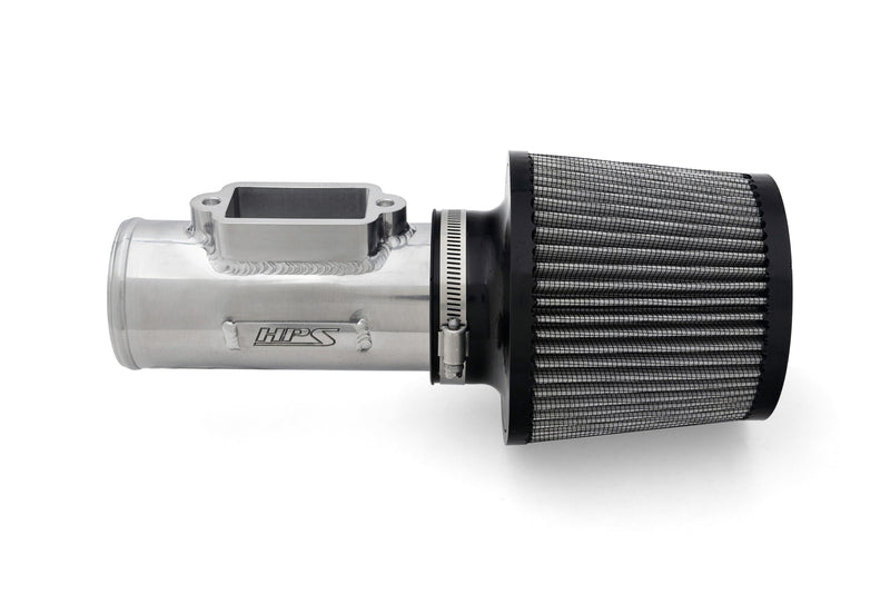 HPS MAF Sensor Housing - Lexus/Toyota 2JZ 1MZ 1UZ Engine - Polished (MAFT-1606)
