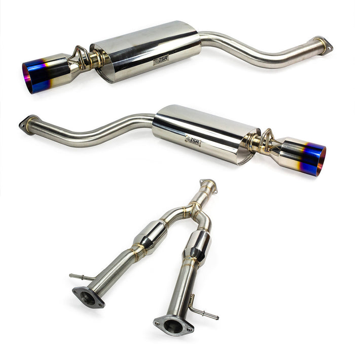 ISR Performance 98-05 Lexus GS300 MBSE Dual Exhaust - Blue Tip