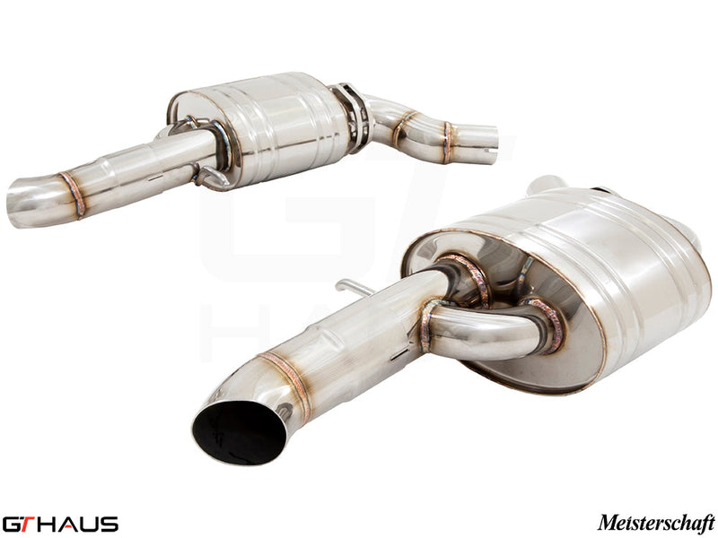 Premium exhaust system for Audi A8/S8 D4 W12 6.3L Quattro, featuring stainless steel construction and enhanced performance.