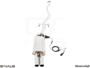 Premium exhaust system for BMW E30 M3 2.3L I-4, featuring stainless steel construction and electronic valve control.