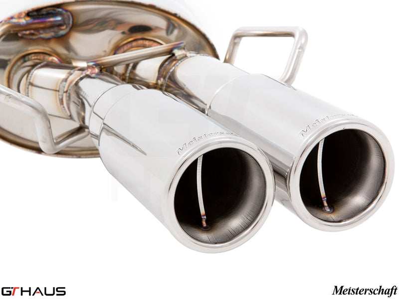 Premium Meisterschaft exhaust tips for BMW E36 M3 3.0L/3.2L Coupe/Cabrio, enhancing performance and style.