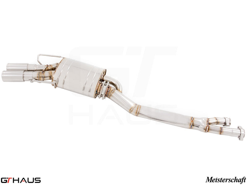 Premium Meisterschaft exhaust system for BMW E36 M3 3.0L/3.2L Coupe/Cabrio, enhancing performance and sound.