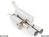Premium stainless steel exhaust system for BMW E60/61 535i/xi, designed for enhanced performance and sound.
