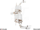 Premium Meisterschaft exhaust system for BMW E70 X5 3.5i N55 Turbo, enhancing performance and sound.