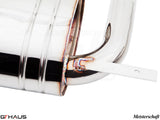 Premium stainless steel exhaust tip for BMW E71 X6 SAV Sport 3.5i, showcasing high-quality craftsmanship and design.