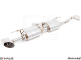 Premium stainless steel exhaust system for BMW E71 X6 SAV Sport 3.5i, enhancing performance and sound.