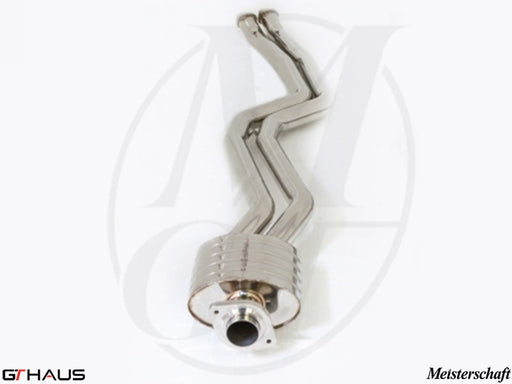 Premium stainless steel section 1 pipes with resonator for BMW E82/88 1 Series 2008-2013, enhancing performance and sound.