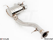 Premium exhaust system for BMW E82/88 1 Series 135i, featuring stainless steel construction and electronic valve control.