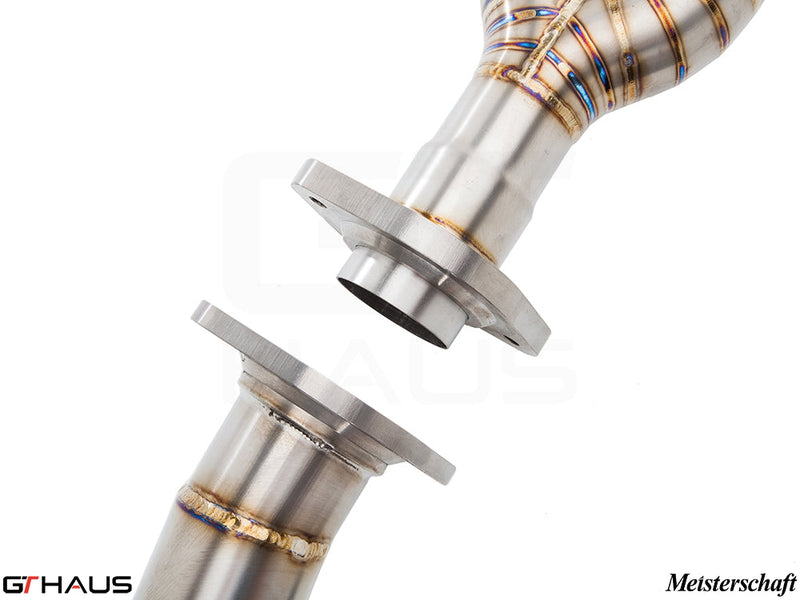 Premium performance exhaust system for BMW E82/88 1 Series 1M featuring high-quality stainless steel construction.