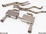 Premium exhaust system for BMW E90/91/92/93 335i/xi models, featuring high-quality stainless steel construction.