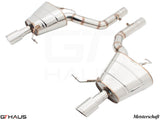 Premium performance exhaust system for BMW F06 640i Gran Coupe, featuring stainless steel construction and enhanced sound.