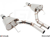 Premium performance exhaust system for BMW F06 640i Gran Coupe, featuring stainless steel construction and enhanced sound.